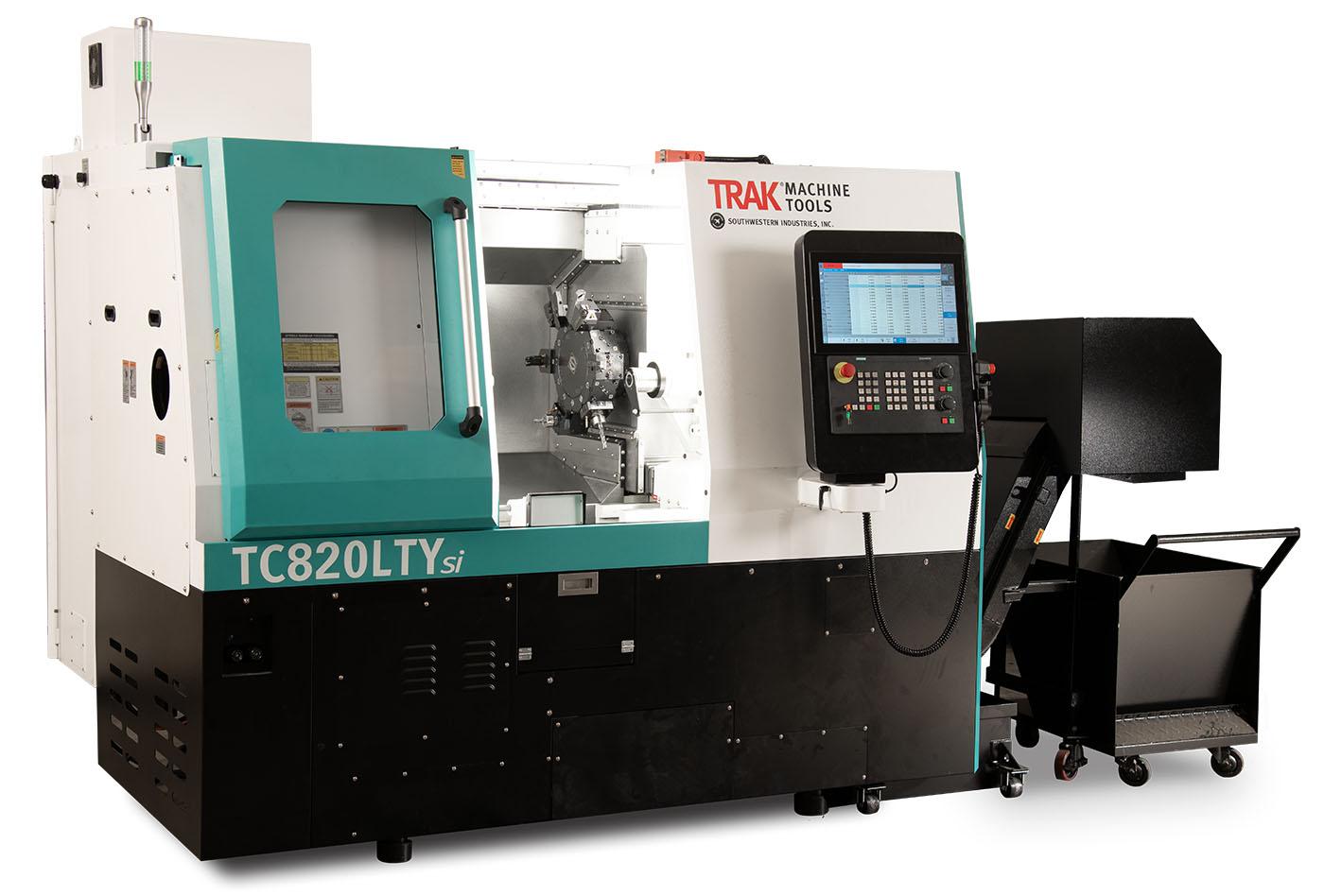 CNC Turning Center with Live Tooling