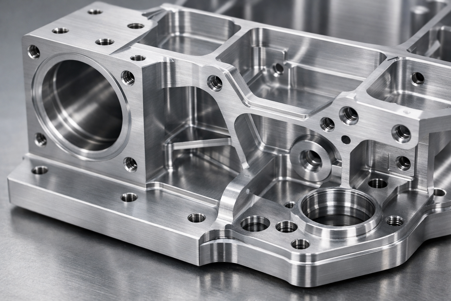 Алюмінієвий корпус для аерокосмічної промисловості - високоточне фрезерування